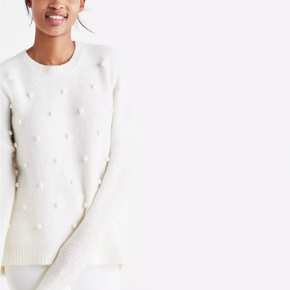 Madewell Bobble Pullover Sweater